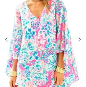 ISO Lilly Pulitzer Miri Silk Caftan Dress